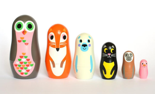 Set Matryoshkas Zoo - Omm Design – Image 2