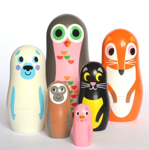 Set Matryoshkas Zoo - Omm Design – Image 3