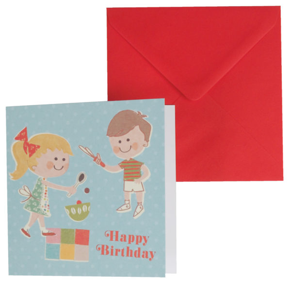 Carte anniversaire vintage – Image 2