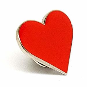 Pin's Coeur rouge