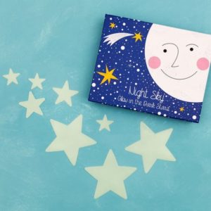 Stickers étoiles phosphorescentes - 30 pcs