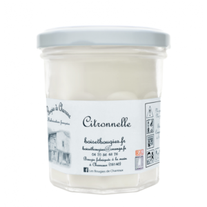 Bougie Citronnelle - Bougies de Charroux