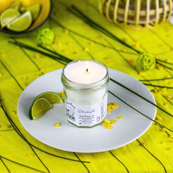 Bougie Citronnelle - Bougies de Charroux – Image 3