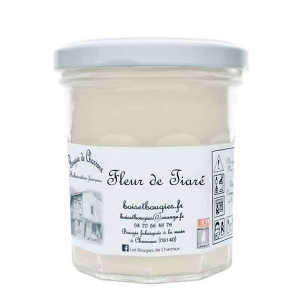 Bougie Fleur de Tiaré - Bougies de Charroux
