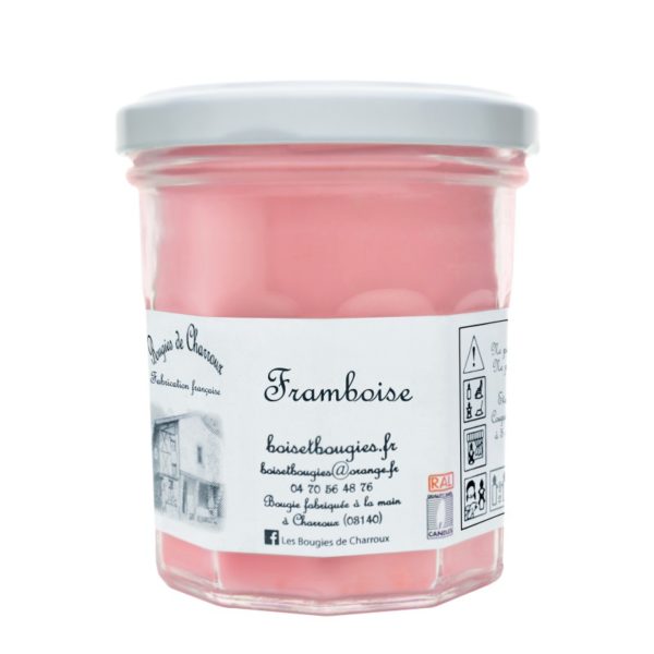 Bougie Framboise - Bougies de Charroux