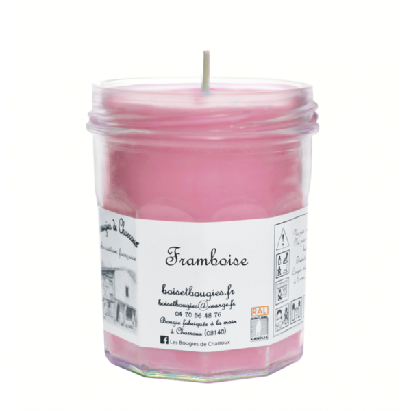 Bougie Framboise - Bougies de Charroux – Image 2