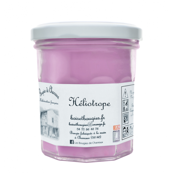 Bougie Héliotrope- Bougies de Charroux