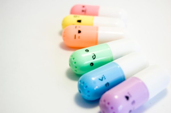 Kit 6 mini surligneurs gélules