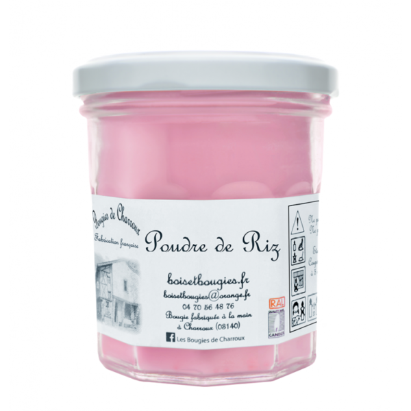 Bougie Poudre de Riz - Bougies de Charroux