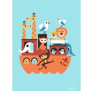 Affiche Arche de Noé - Omm Design