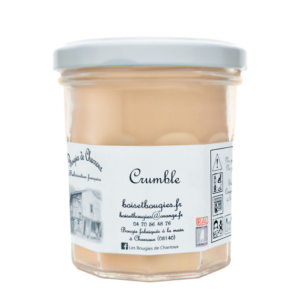 Bougie Crumble - Bougies de Charroux