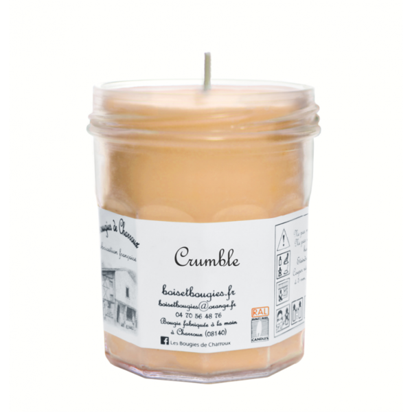 Bougie Crumble - Bougies de Charroux – Image 2