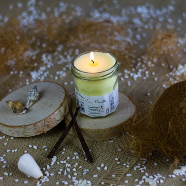 Bougie Coco Vanille - Bougies de Charroux – Image 3
