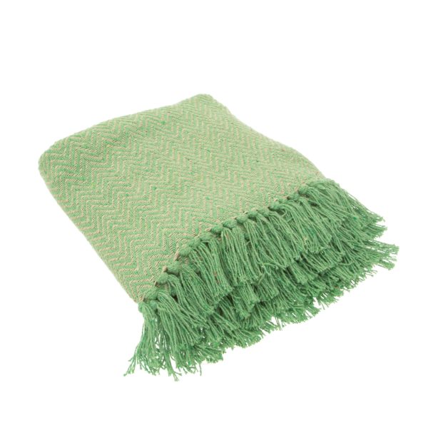 Plaid en coton vert - Sass and Belle