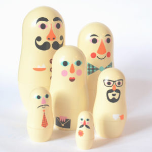Set Matryoshkas People - Omm Design