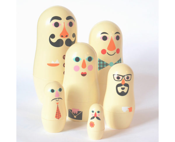 Set Matryoshkas People - Omm Design