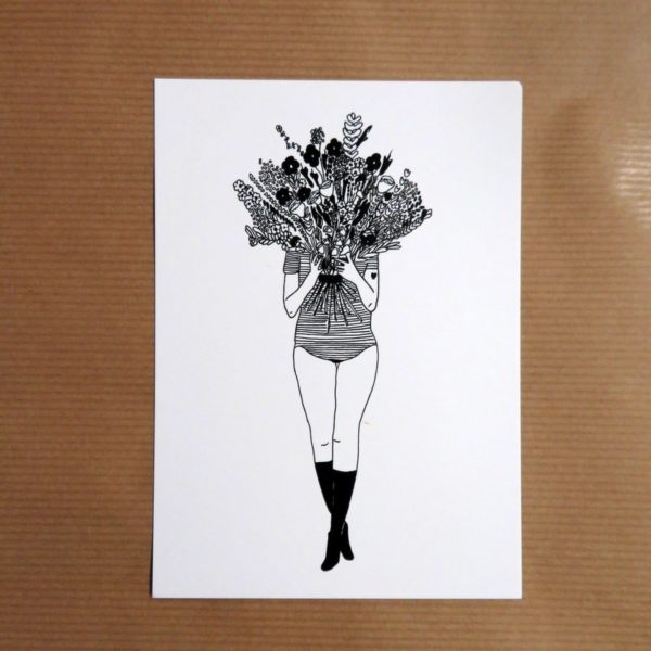 Carte Flower girl - Helen B
