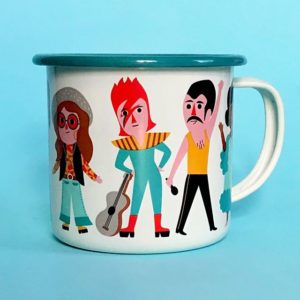 Tasse émaillée Music Lovers Ingela Arrhenius – Omm Design