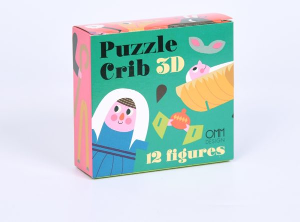 Puzzle 3D Crèche de Noël - Omm Design – Image 4