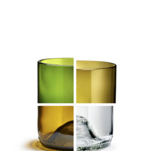 Coffret 4 verres "Panaché" - Q de bouteilles