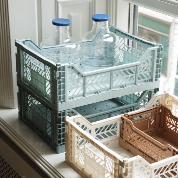 Cagette pliable S bleu teal - Hay Design – Image 3