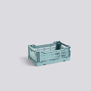 Cagette pliable S bleu teal - Hay Design