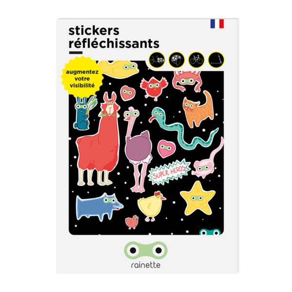 Stickers réfléchissants Grande planche (variés) - Rainette – Image 11