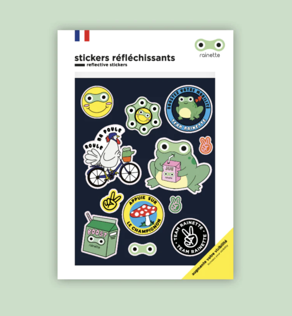 Stickers réfléchissants Grande planche (variés) - Rainette – Image 18