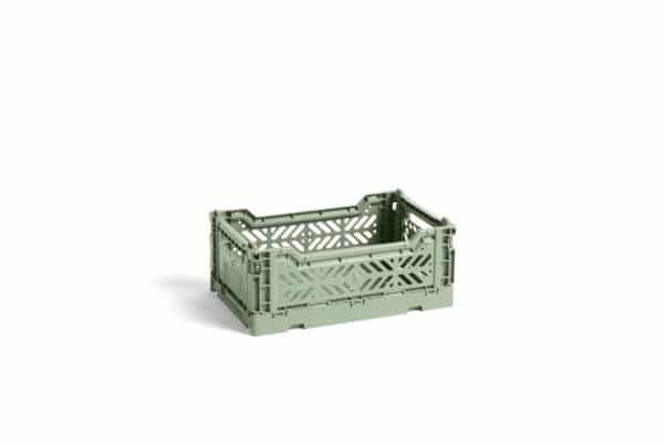 Cagette pliable S vert Dusty Green - Hay Design