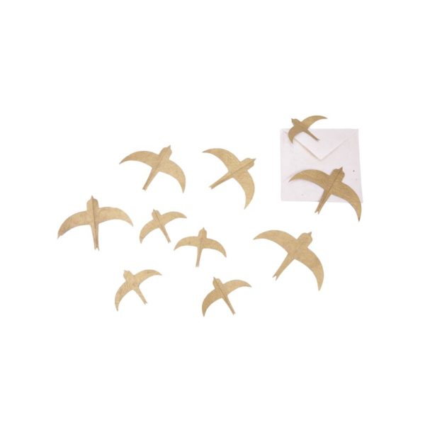 Hirondelles set de 10 - Muskhane (coloris variés) – Image 2