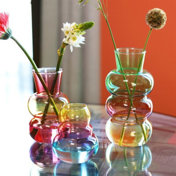 Vase Droplet jaune - &Klevering – Image 3