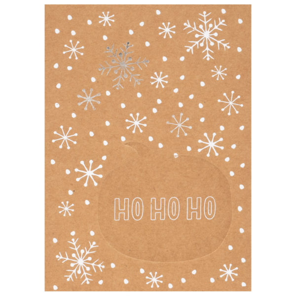 Carte de voeux Ho Ho Ho - Räder