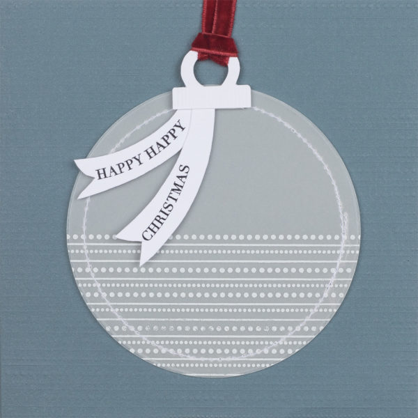 Carte de voeux Boule de Noël - Räder