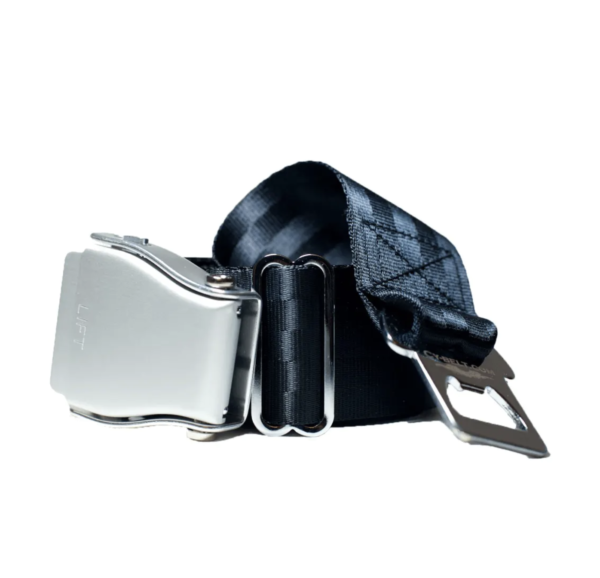 Ceinture "Ceinture d'avion" originale noire – Image 7