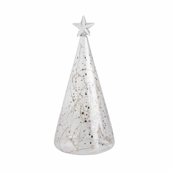 Sapin en verre LED étoiles (or ou argent) - Räder – Image 2