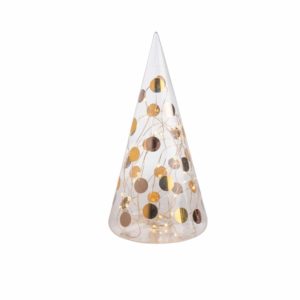 Sapin en verre LED pois- Räder