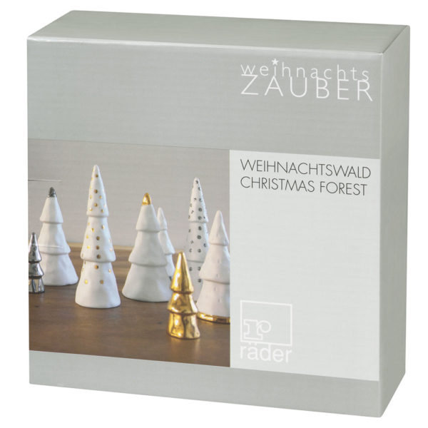 Forêt de 4 sapins or ou argent - Räder – Image 4