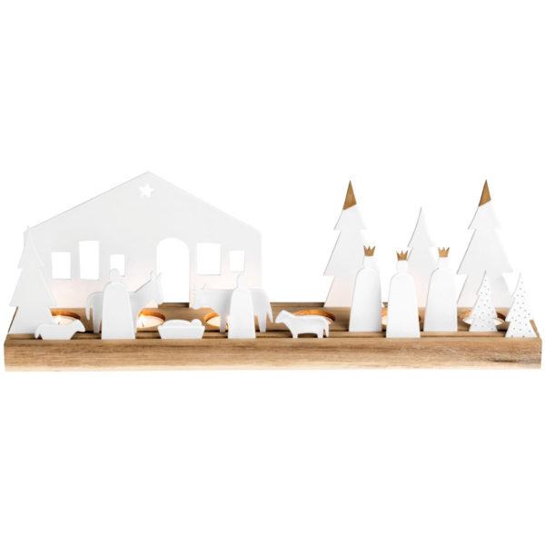 Photophore crèche de Noël - Räder