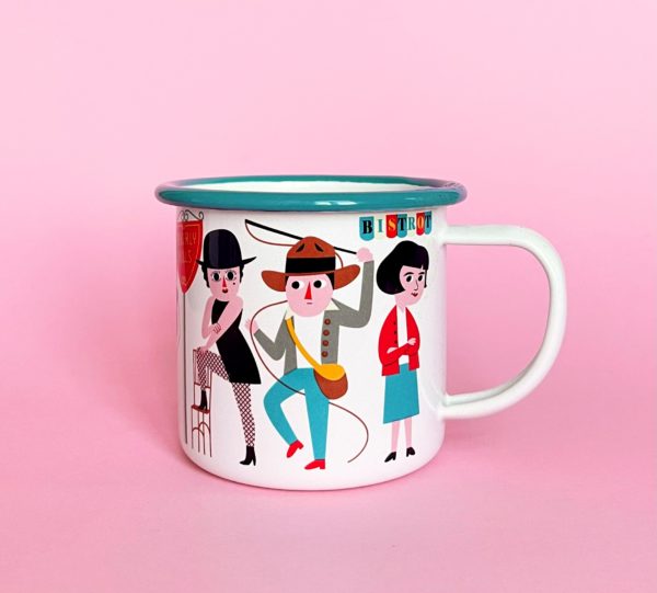 Tasse émaillée Movie Lover - Ingela Arrhenius – Omm Design – Image 5