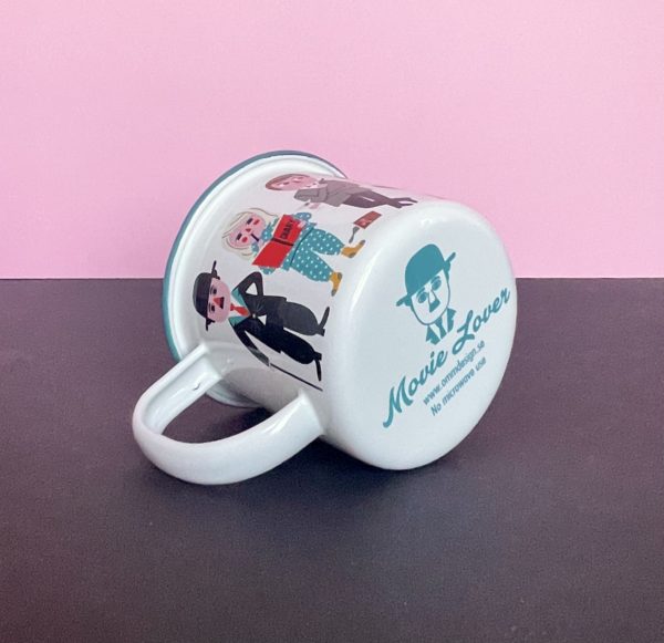 Tasse émaillée Movie Lover - Ingela Arrhenius – Omm Design – Image 6