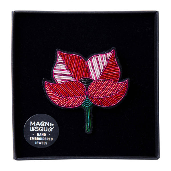 Broche grand Coquelicot - Macon et Lesquoy – Image 3