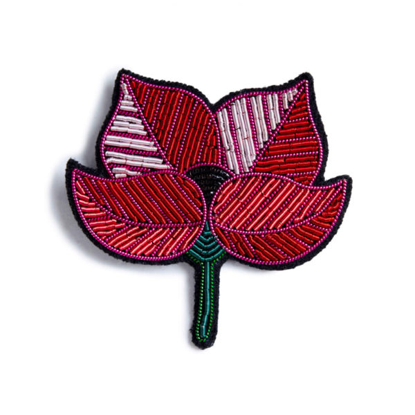 Broche grand Coquelicot - Macon et Lesquoy