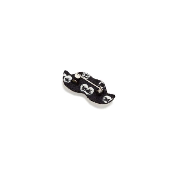 Broche moustache dorée - Macon et Lesquoy – Image 2