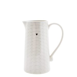 Carafe Rayures et Coeur - Bastion Collections