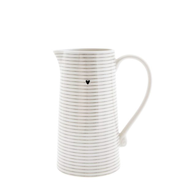 Carafe Rayures et Coeur - Bastion Collections