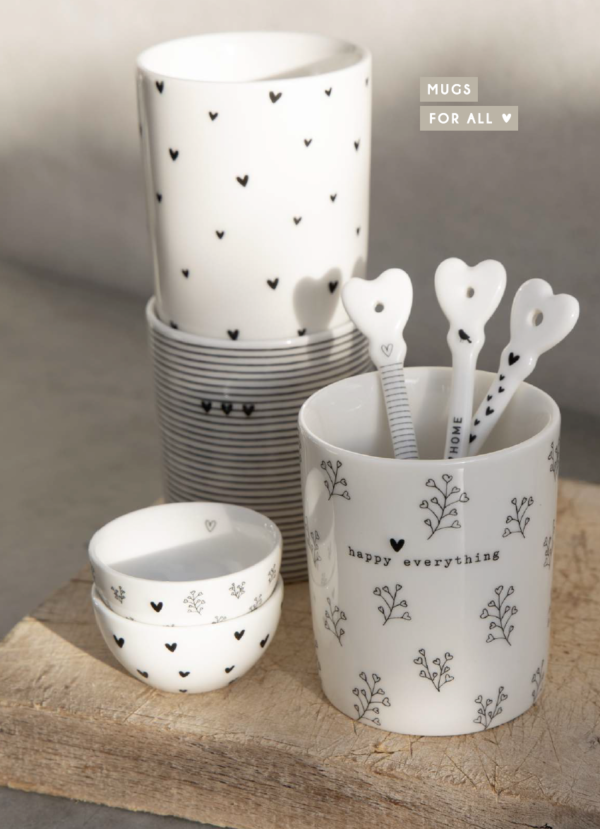 Mini bols en porcelaine coeurs - Bastion Collections – Image 2
