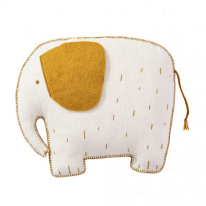Coussin Pasu Eléphant naturel - Muskhane