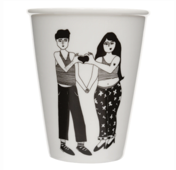 Tasse Coeur avec les mains - Helen B