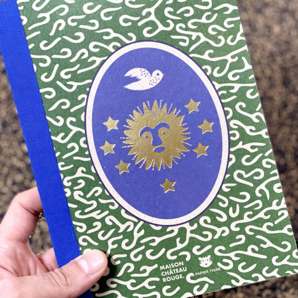 Carnet A5 Maison Chateau Rouge x  Papier Tigre – Image 2