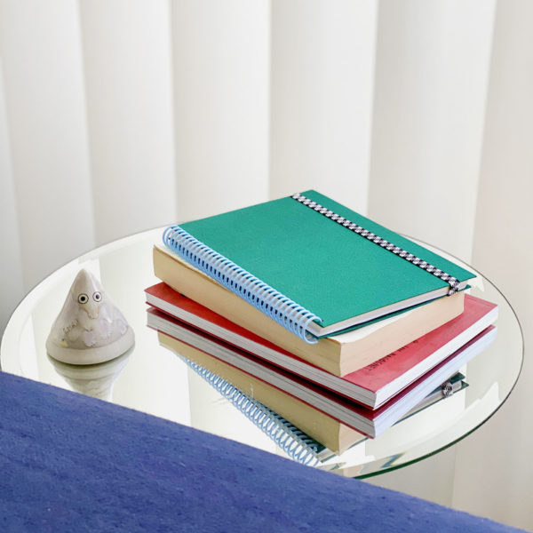 Carnet A5 Le Toilé uni sapin- Papier Tigre – Image 7